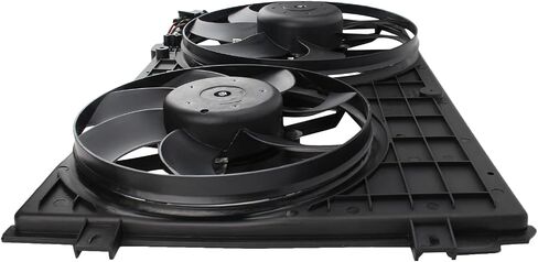 مجموعة مروحة تبريد الرادياتير Carbhub لسيارة Beetle Golf Jetta Passat Rabbit لاستبدال VW3115114-A، 1K0959455ET-A، 1K0959455EA-A، 1K0959455P-A، 1K0121207BB9B9-A، 1K0959455DH-A in Saudi Arabia