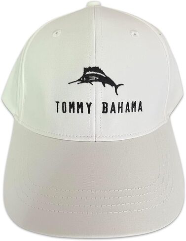 Tommy Bahama Men's Logo Baseball Tip Your Cap Hat One Size White in Saudi Arabia