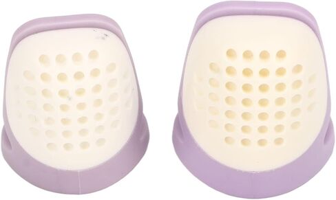 4 Pcs Silicone Thimble Soft Elastic Finger Protector Finger Tips Guard for Cross Stitch Sewing Embroidery in Saudi Arabia