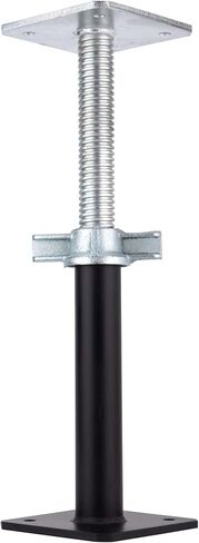 2 Pack Adjustable Support Jack Lightweight Steel Bracing and Jack Posts - 6.5" - 10" Adjustment Range Adjustable Jack for Temporary Support Suitable for Small Space, Underpasses, Attics, Decks in Saudi Arabia