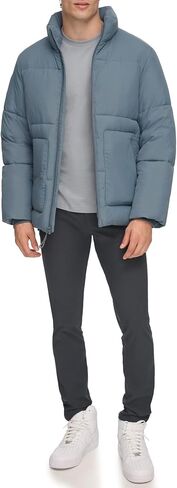 DKNY Men's Nylon Flex Puffer in Saudi Arabia