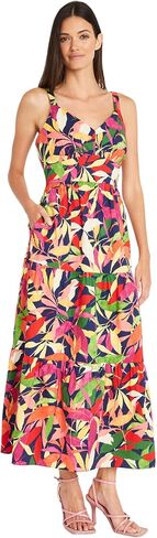 Maggy London Sleeveless V-Neck Maxi Pockets | Summer Dresses for Women in Saudi Arabia