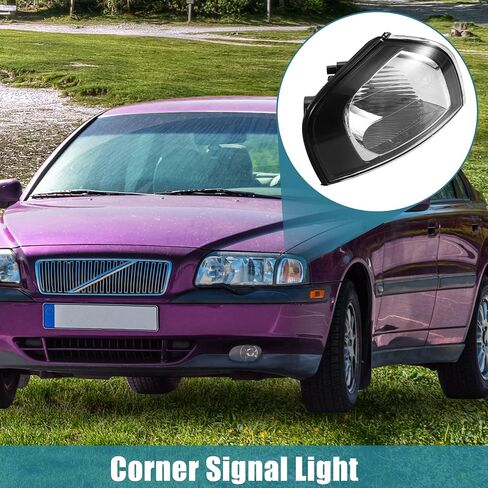 X AUTOHAUX واضح بدوره مصباح إشارة مصباح الجبهة الجانب الأيمن الزاوية مصباح إشارة لفولفو S80 1999-2006 in Saudi Arabia