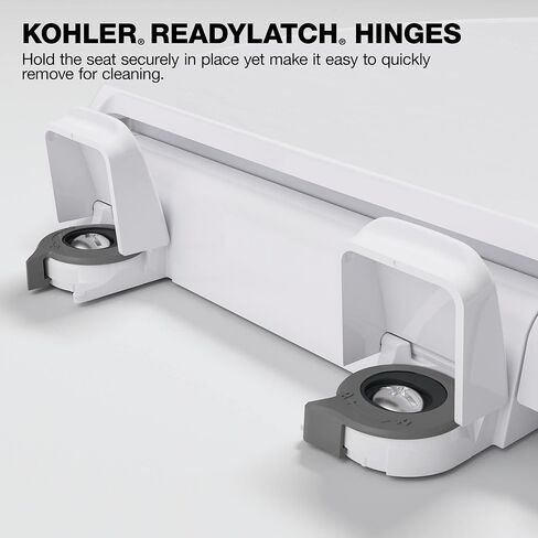 CACHET® NIGHTLIGHT Q3™ PB TOILET SEAT, Non Ready Latch, Round, BLACK in Saudi Arabia