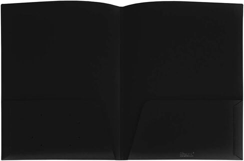 Ultra Pro - 10 Pack, Black 2-Pocket Folders in Saudi Arabia