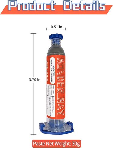 Sn63/Pb37 T4 Tin Lead Solder Paste No Clean, 183℃ Melting Point (20g) in Saudi Arabia