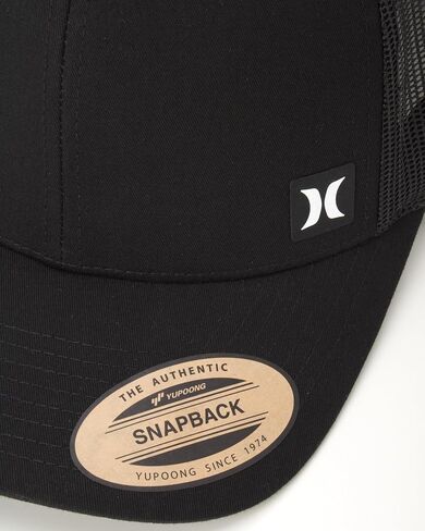 Hurley Men's Caps - Atlantic Mesh Baseball Cap Trucker - Snap Back Hats for Men in Saudi Arabia