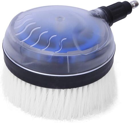Hilitand 360 Degrees Fan Shaped Rotary Wash Brush High Pressure Water Gun Vehicle Wash Brush 22.5 x 11.5 x 15cm in Saudi Arabia