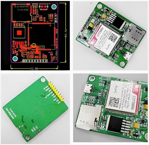 SIM7000A لوحة GSM وحدة NB IOT eMTC LTE-CAT-M1 FDD-LTE B2/4/12/13 مع كابل USB لنظام التشغيل Windows Arduino in Kuwait