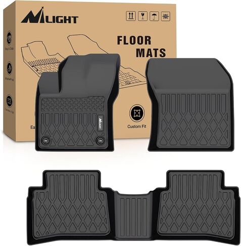 Nilight TPE Floor Mats for Toyota Prius & Prime 2016 2017 2018 2019 2020 2021 2022,All Weather Custom Fit Heavy Duty Floor Liners in Saudi Arabia