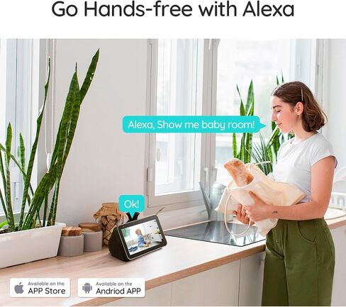 كاميرا 2K للحيوانات الأليفة، كاميرا أمان داخلية، كاميرا للأطفال، كاميرا للكلاب، كاميرا ذكية مع تطبيق الهاتف 2.4 جيجا هرتز/5 جيجا، كاميرا واي فاي 360 درجة، صوت ثنائي الاتجاه، رؤية ليلية، كشف وتتبع الحركة بالذكاء الاصطناعي in Kuwait