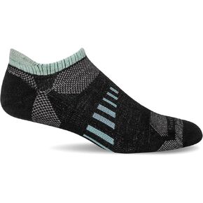 جورب ضغط نسائي من Sockwell Ascend II Micro Moderate، رمادي - S/M in Kuwait