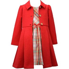 Bonnie Jean Girl's Dress with Cardigan for Spring Summer Easter