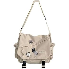 Loizziuy Y2k Backpack Kawaii Large Capacity Aesthetic Backpack Cute Casual Travel Mochilas Daypacks (1015 black [single pack plus random 4 badge])