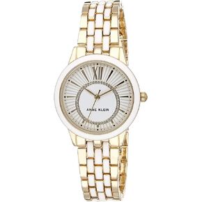 Anne Klein Women's Glitter Accented Bracelet Watch, AK/3924
