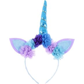 Unicorn Horn Headband for Baby Girls Unicorn Birthday Party Favor Hollween Cosplay Tiara Women Unicorn Hairband