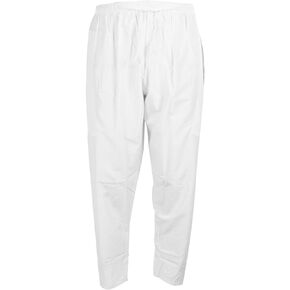 Men Muslim Pant Cotton Loosestyle Afghan Pants Men Muslim Arab Middle East Pants with Waist Elastic Band for Prayer