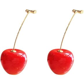 Kakyoin Cosplay Earrings - Red Cherry (0.5 oz)