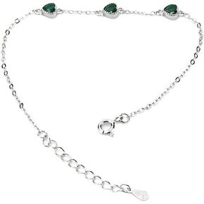 925 Sterling Silver Bracelet, Zirconia Bracelet, Women's Silver Bracelet, Adjustable Bracelet Gift for Women