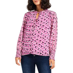 NIC+ZOE Women's Vivid Dot Top