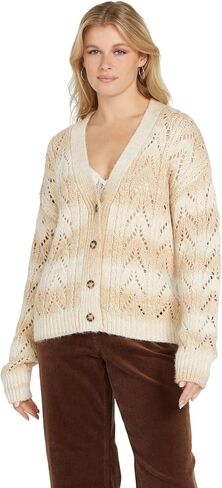 Volcom Women's Cosmosa V-Front Cardigan in Saudi Arabia