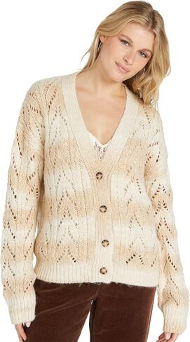 Volcom Women's Cosmosa V-Front Cardigan in Saudi Arabia