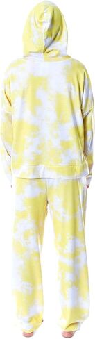 INTIMO Minions Positive Vibes Tie Dye Womens' Pajama Loungewear Hooded Jogger Set in Saudi Arabia