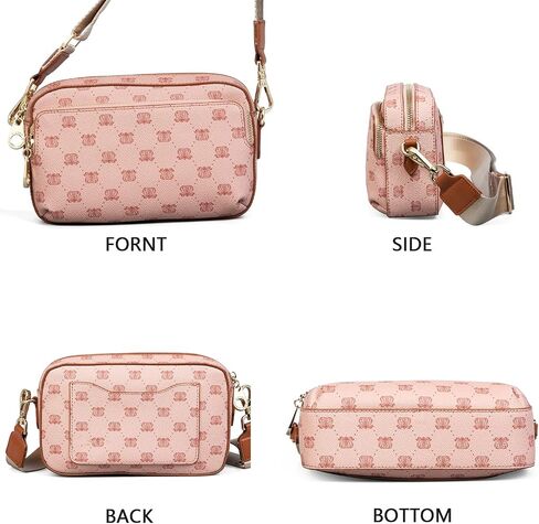 حقيبة كروس صغيرة من Malirona للنساء، حقائب كاميرا صغيرة ومحفظة للهاتف الخلوي وحقائب كتف نسائية ومحفظة in Saudi Arabia
