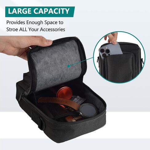 Small Crossbody Bag Durable Outdoor Companion 8x6 Inches With Waterproof Zipper And Adjustable Strap Great Gifts in Saudi Arabia