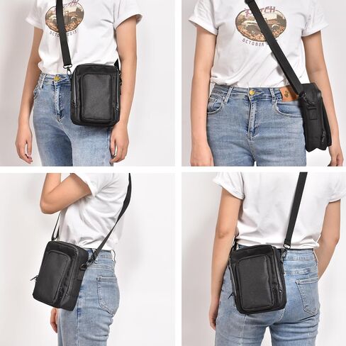 Small Crossbody Bag Durable Outdoor Companion 8x6 Inches With Waterproof Zipper And Adjustable Strap Great Gifts in Saudi Arabia