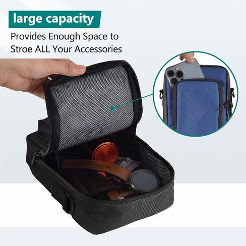 Small Crossbody Bag Durable Outdoor Companion 8x6 Inches With Waterproof Zipper And Adjustable Strap Great Gifts in Saudi Arabia