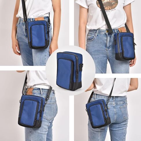 Small Crossbody Bag Durable Outdoor Companion 8x6 Inches With Waterproof Zipper And Adjustable Strap Great Gifts in Saudi Arabia