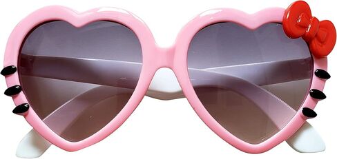 3 PAIRS Kids Children Trendy Pineapple Cat Heart Shaped Glasses Sunglasses for Toddler Girls in Saudi Arabia