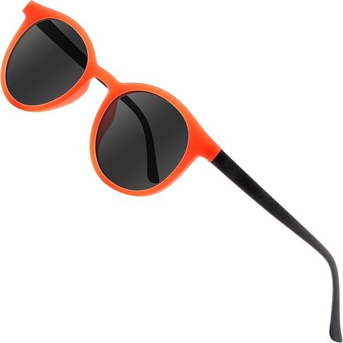 نظارات شمسية للأطفال مستقطبة مستديرة غير قابلة للكسر من ATTCL TR90 للأولاد والبنات من سن 3 إلى 10 سنوات in Kuwait