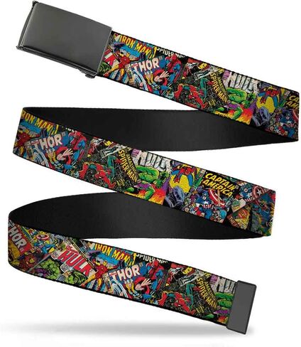 Buckle-Down Kids Web Belt Avengers 1.0" in Saudi Arabia