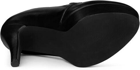 Allegra K Women's Platform Lace Up Round Toe Stiletto High Heel Ankle Booties in Saudi Arabia