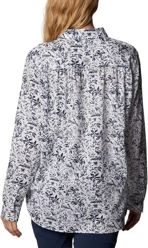 Columbia Women's Slack Water Woven Long Sleeve Shirt in Saudi Arabia