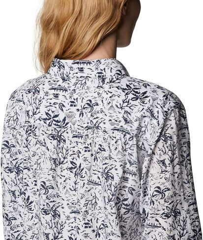 Columbia Women's Slack Water Woven Long Sleeve Shirt in Saudi Arabia
