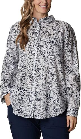 Columbia Women's Slack Water Woven Long Sleeve Shirt in Saudi Arabia