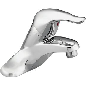 Moen L4601 Chateau Chrome one-handle low arc bathroom faucet (Not CA/VT Compliant)