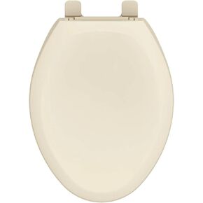 Gerber Toilet Seat Slow Close, Elongated Toilet Seat with Cover G009921325, Bone