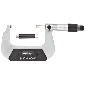 Fowler 52-229-203-0, Swiss-Style Outside Micrometer with 2-3" Measuring Range