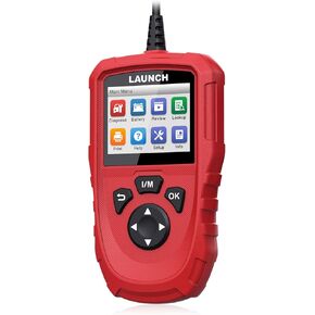 LAUNCH OBD2 Scanner Diagnostic Scan Tool, Millennium OBD Check Engine Code Reader, One-Click to Check I/M Readiness, Battery Voltage Test, DTC Lookup, Lifetime Update, for All Vehicles After 1996