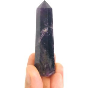 crystalmiracle Exclusive Crystal Natural Black Tourmaline Generator Healing Wand Men Women Gift Wellness Reiki Feng Shui Energy Deflector Powerful Luck Success Meditation