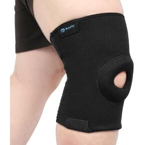 Nvorliy Plus Size Knee Compression Sleeve, Knee Brace for Large Legs Medical Support for Knee Pain Relief, Arthritis, Sports Exercise, Injury & Post-Surgery Recovery, Fit Men and Women (3XL)