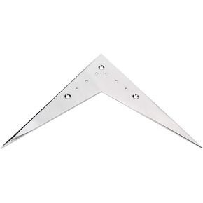 Milisten Guitar Bridge Tailpiece For Guitar Parts Accessories (Silver)
