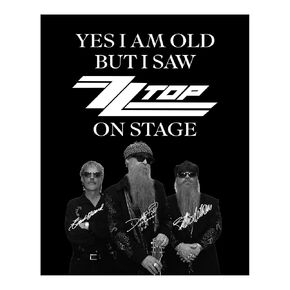 ZZ Top Eliminator Coupe - Rock Band Wall Art Print, Music Wall Art Decor For Home Decor, Office Decor, Studio Decor, Man Cave Decor & Music Room Decor, Great Gift For Fans, Unframed Wall Print - 8x10"