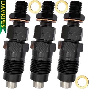 3PCS 16032-53902 Fuel Injector Fuel Spray Nozzle Engine For Kubota Excavator Loader Mower Kubota Engine: D905 V1305 V1505 D1105 D1005 V1205 Replace#16032-53000｜16261-53000｜16032-53900