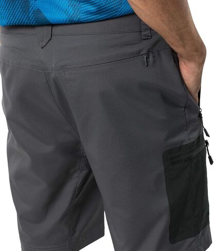 Jack Wolfskin Men's Active Track Soft Shell Hiking Shorts 100% Pfc Free in Saudi Arabia
