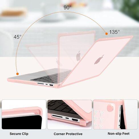 MOSISO Compatible with MacBook Pro 14 inch Case 2024 2023 2022 2021 Release M3 A2918 A2992 M2 A2779 M1 A2442, Soft TPU Bumper Plastic Anti-Scratch Hard Case&Keyboard Cover&Screen Protector, Black in Saudi Arabia